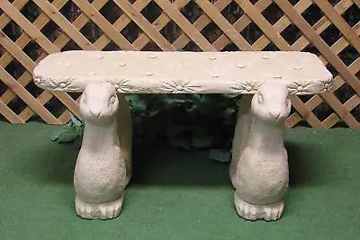 2505 Bunny Rabbit Animal Bench Top Latex Fiberglass Production Mold Concrete • $375