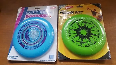 Lot Of 2 Vintage Wham-o  Frisbee Discs. Windrider And Probe. In Original Package • $29