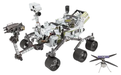 Fascinations Metal Earth  -  Mars Rover Perseverance & Ingenuity Helicopter  NEW • $26.89