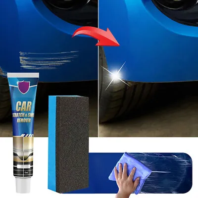 Car Scratch And Swirl Clean Remover Polishing Wax Anti Scratch Repair Kit Tools • $9.37