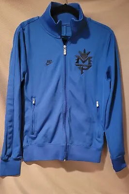 Vintage Nike Manny Pacquiao Mens NSW Track Jacket Blue 439821-493 Size Small • $45