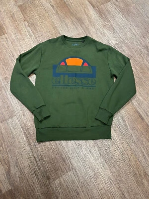 £12.90 • Buy Ellesse Mens Green Jumper Medium