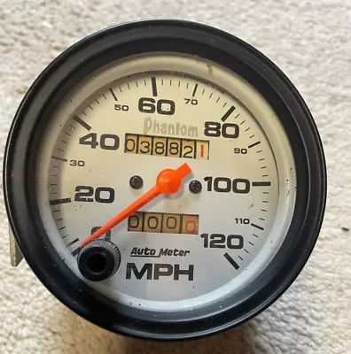 AutoMeter Speedometer Phantom Mechanical VINTAGE USED • $69.50