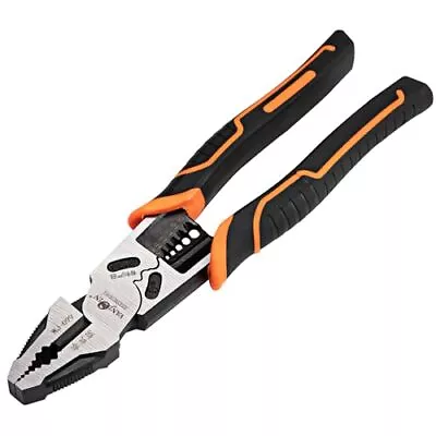 Lineman Pliers 9-inch High Leverage Linesman Pliers 6-in-1 Combination Linema... • $30.47