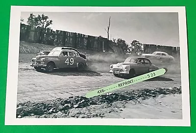 Found PHOTO Of NASCAR Race Car Driver On Early Dirt Track Speedway • $3.29