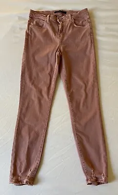 J BRAND Alana Women’s Stretch High Rise Skinny Jeans Pink Size 28 • $20.98