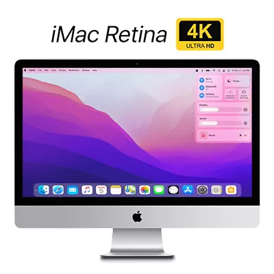 2017 IMac 4K 21.5  MNDY2LL/A I5 3GHz/16GB/256GB SSD/Radeon Pro 555 - Very Good • $285