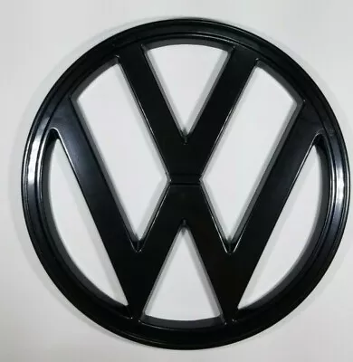 182mm Black Front Emblem 241853601eb Volkswagen T2 Bus Transporter 1973-1979 • $23.35