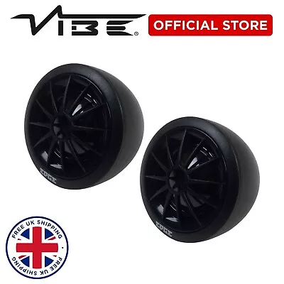 Vibe Edge 100 Watt Upgrade Tweeter Component Speaker Car Audio Bullet Pod Dash • £19.99