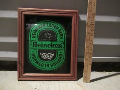 Heineken Vintage 11 Inch Mirror NICE  • $20