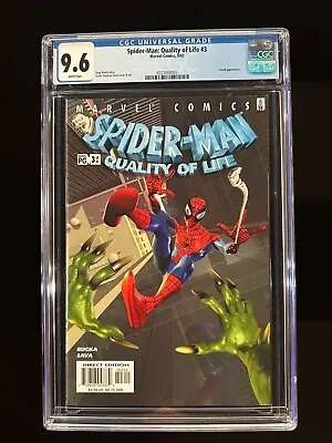 Spider-Man: Quality Of Life #3 CGC 9.6 (2002) - Lizard - Scott Christian Sava • £24.32