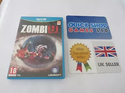 Nintendo WII U ZOMBIU PAL • $40.10