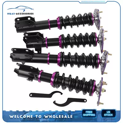 Fits 2002-2007 Subaru Impreza WRX GDA  Adj. Height Coilovers Kits Shocks Struts • $219.99