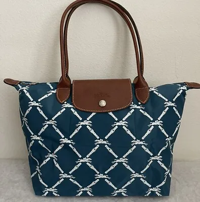 NWOT Longchamp Le Pliage Nylon Horse Print Tote Bag (Nordstrom Exclusive) • $89.99