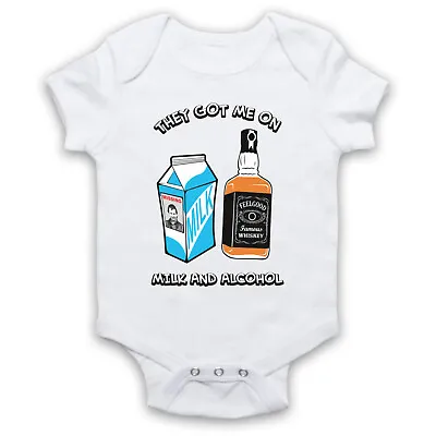 Dr Feelgood Milk And Alcohol Rock T-shirt Unofficial Baby Grow Babygrow Gift • £15.99