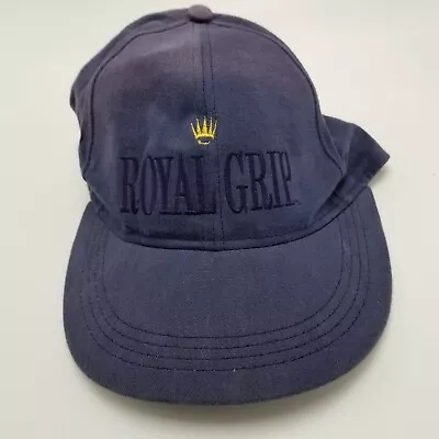 Royal Grip Golf Clubs Hat Cap Roxxi Blue Adult Snapback Usa Vtg Vintage B1D • $22.49