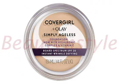 Covergirl & Olay Simply Ageless Foundations - Choose Your Shade • £19.99