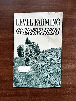 J. I. Case Co. Level Farming On Sloping Fields; 9th Ed.; 1950's; Eagle Hitch • $22.95