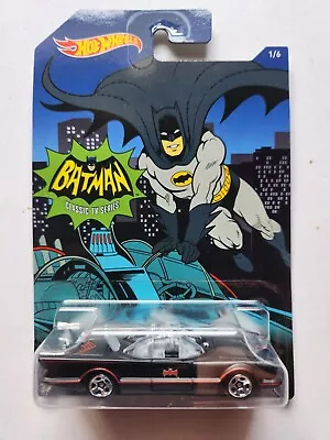 Batmobile Batman Classic TV Series HOT WHEELS (2014 1:64 Scale) DFK71-9011 • $9.89