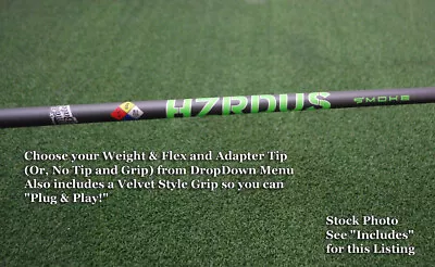 Project X HZRDUS Smoke Green  Small Batch  Driver Shaft W/ Adapter Tip&Grip NEW • $179.95