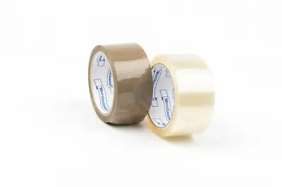 Parcel Packing Strong Cheap Adhesive Tape / Sellotape / Clear / Brown / Fragile • £340.52