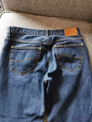 Mens Lee Brooklyn Straight Leg Jeans W34 L30 VGC  • £9.99