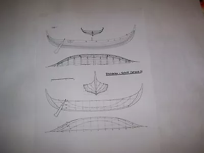 VIKING BOAT  Ships Plan • $9.99