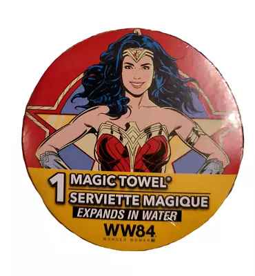 Peachtree Playthings Wonder Woman Magic Towel Washcloth - New • $5.99