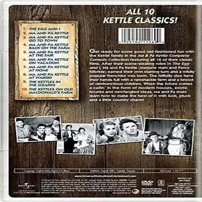 Ma And Pa Kettle Full Complete Comedy Collection Dvd Box Set English Language • $14.49