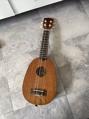 Kala Makala Series Pineapple Shape Soprano Mahogany Ukulele MK-P • $39.90