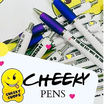 £3.99 • Buy Rude Profanity Pens - Cheeky Novelty Office Stationary Buy 2 Get A 1 Free