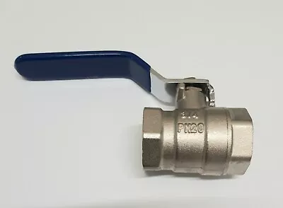 £8.59 • Buy 3/4 Bsp Fem Long Handle Lever Ball Valve, Air, Water, Fuel, Oil, 20 Bar