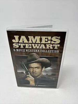 James Stewart: 6-Movie Western Collection (DVD 3-Disc Set 2017) FREE SHIPPING! • $10.95