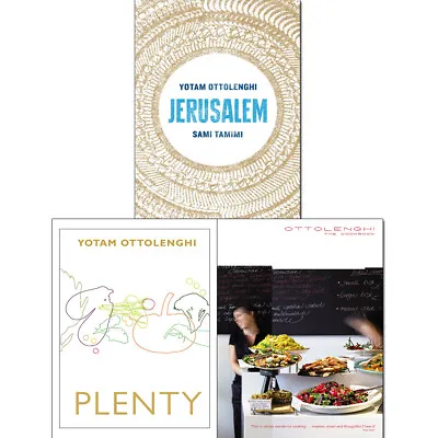 Yotam Ottolenghi & Sami Tamimi Collection 3 Books Set (JerusalemPlentyOttoleng • £49.99