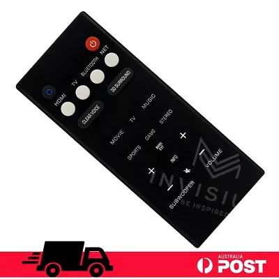 $24.95 • Buy VCQ9140 Remote Control For Yamaha YAS-109 YAS-209 ATS-1090 ATS-2090 Soundbar