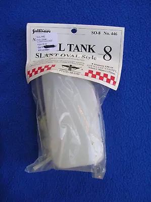 New Sullivan 8oz RC Model Airplane Slant Oval Fuel Tank SO-8 No. 446 Gas Bottle • $12.99