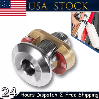 3/8 Inch Stainless Steel Quick Release Fender Receiver Boat Marine Lock Kit • $27.40