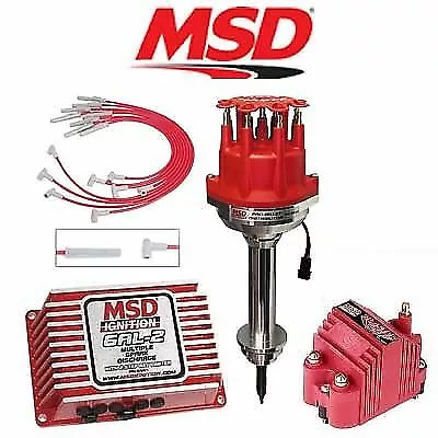 MSD 9257 Ignition Kit Programmable 6AL-2/Distributor/Wires/Coil Chrysler 413-440 • $1254.95