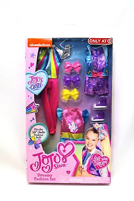 JoJo Siwa  Dreamy Fashion Set 3 Piece Outfit Shoes And Bowes  • $34.28