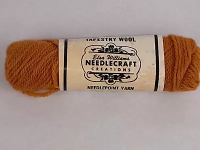 Elsa Williams Needlepoint Yarn Wool 40 Yard Skein #N303 Golden Brown Made In USA • $4.99