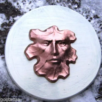 Leaf Stepping Stone Mold Plaster Concrete Reusable Face Mould 10” X 1” Thick • $31.95