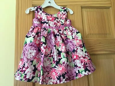 NWT Gymboree Floral Duppioni Dress Toddler Girls Easter Wedding Outlet  • $17.99