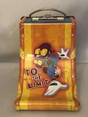 Disney Mickey Mouse Skateboard Ramp Tin Lunch Box   Push Yourself To Extreme  • $9.99