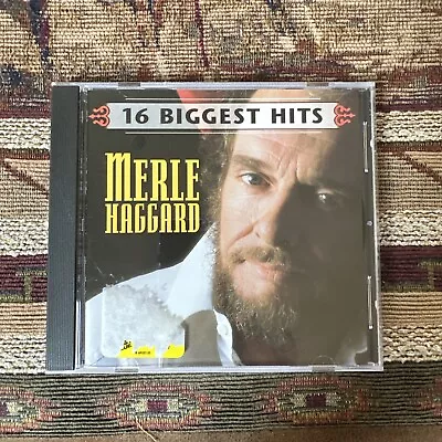 Preowned Merle Haggard 16 Biggest Hits 1998 Sony Music 16 Songs • $6.95