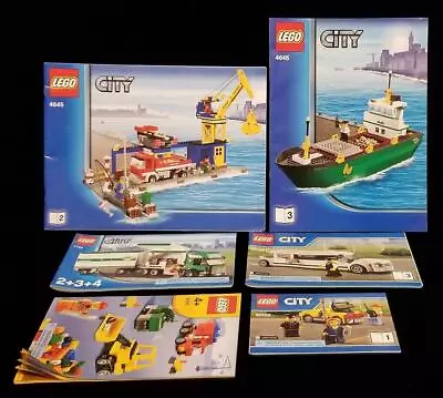 LEGO 4645 6187 7733 60102 City INSTRUCTION MANUALS • $19.99