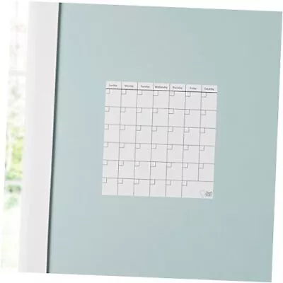  Self-Adhesiveboard Wall And Refrigerator Calendar Peel And 14 X14  White • $46.65
