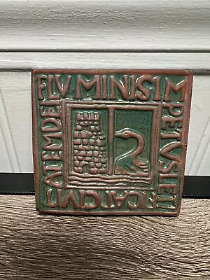 Mercer Moravian Pottery And Tile Works Handmade Art Tile Ceramic Wall • $30