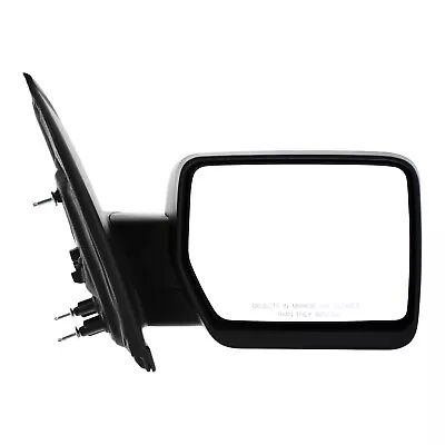 Power Mirror For 2009-2010 Ford F-150 Front Right Manual Folding Textured Black • $64.89