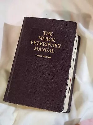 The Merck Veterinary Manual -Third Edition - 1967 Printing - Farm Animal Health. • $20.98