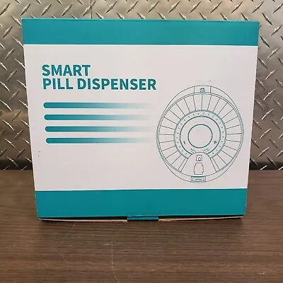 Smart Automatic Pill Dispenser 28 Day Bluetooth App Alerts Schedule Light A-1281 • $48.99
